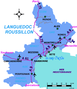 carte du languedoc